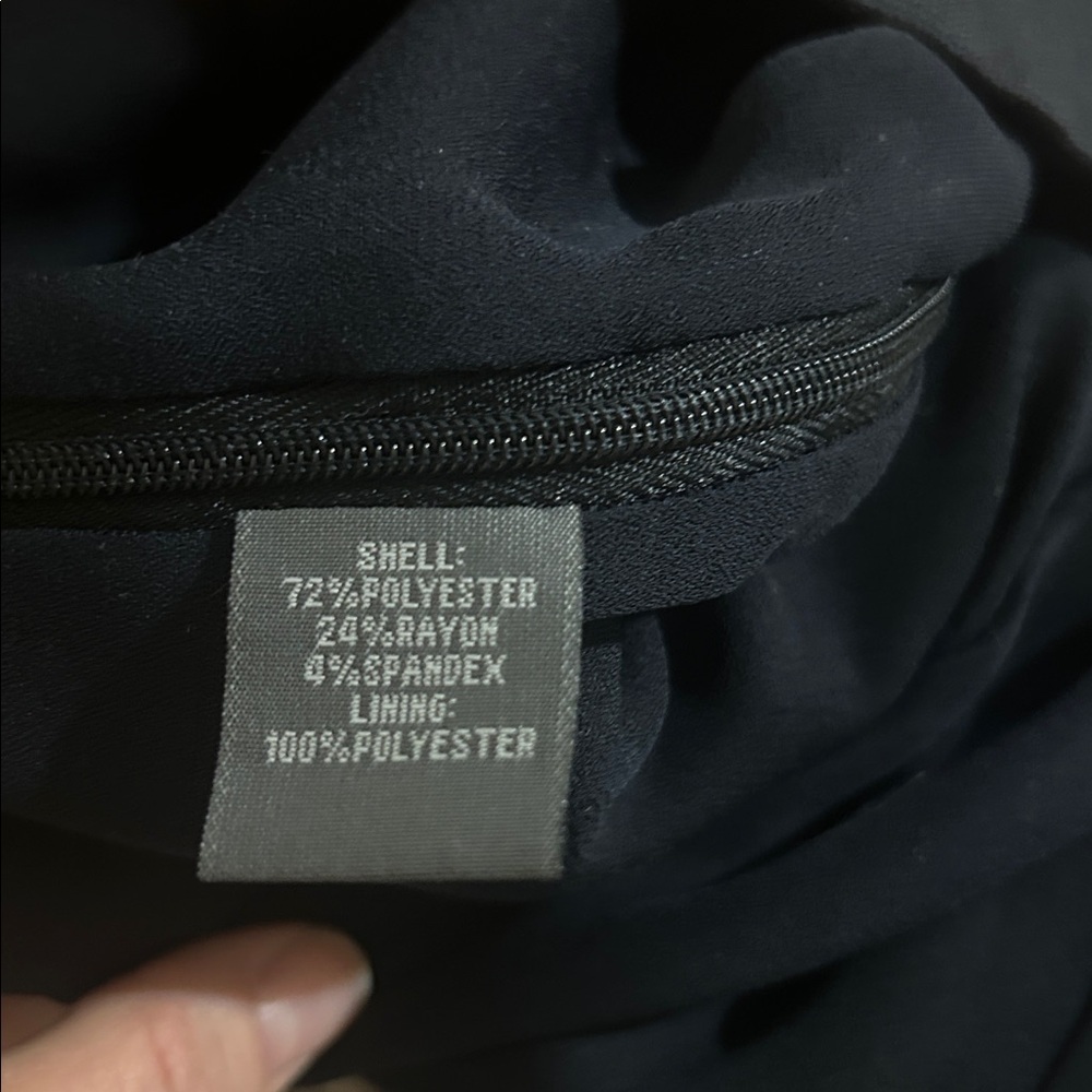Kenneth Cole Reaction Classic Black Pencil Skirt - Picture 3 of 9